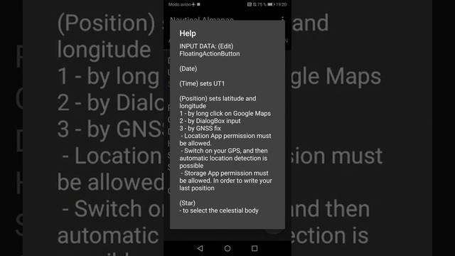 Nautical Almanac - android App смотреть онлайн