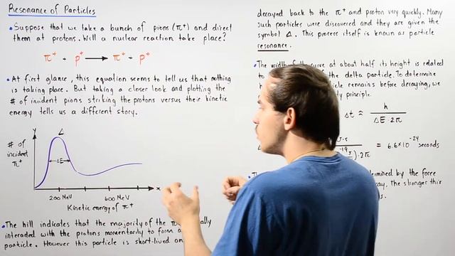 Particle Resonance and Resonance Width смотреть онлайн