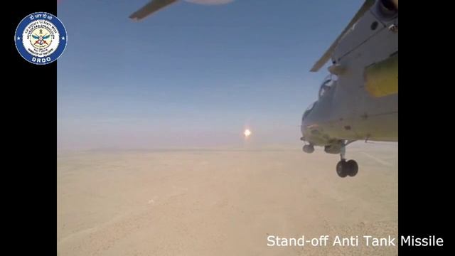 DRDO & Indian Air Force successfully flight-test indigenous Stand-Off Anti-Tank Missile (SANT). смотреть онлайн