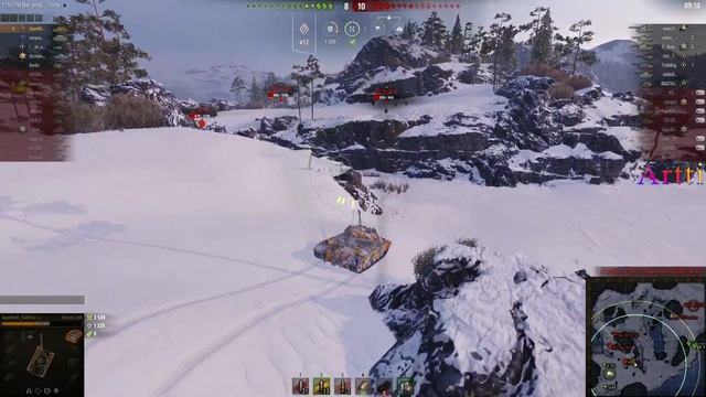 Bisonte C45 - 13 фрагов на новом танке! (Топы WoT) смотреть онлайн