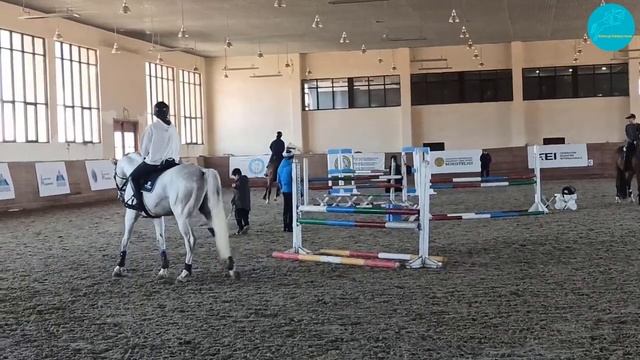 Нурила и Кандинский, Дайана и Гвенди, Бекжан и Фокстрот. 100 см. Almaty Horse&Polo Club. 19.03.2023 смотреть онлайн
