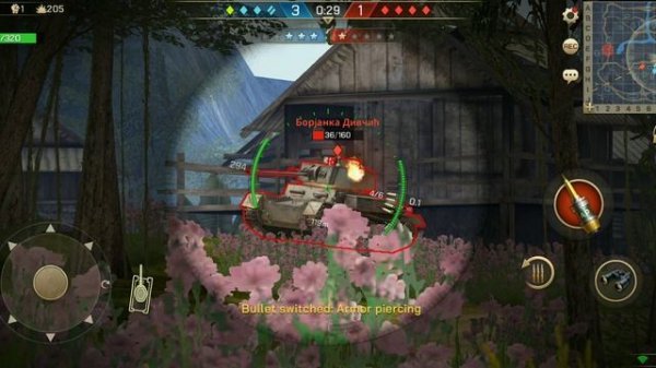 Armored Elite: 15v15 WWII Tank (Android iOS) gameplay