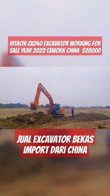 Hitachi zx240 Excavator Working For Sale 2022 Exw China $ 28000 #shorts смотреть онлайн
