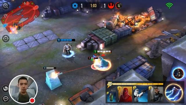 Star Wars: Force Arena - NEW IMPERIAL SENTRY DROID CARD + ROYAL GUARDS BUFF! Emperor Palpatine 2v2 смотреть онлайн