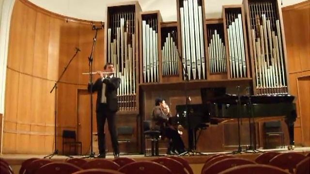Almaz Bagabiev - Prokofiev: Flute Sonata, 2nd movement. смотреть онлайн