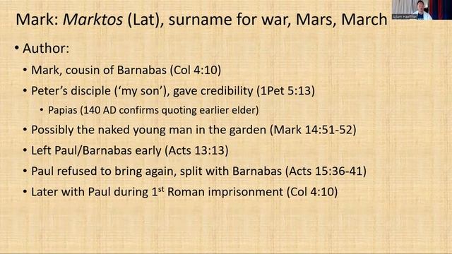 Gospels Intro (10/14/22) смотреть онлайн