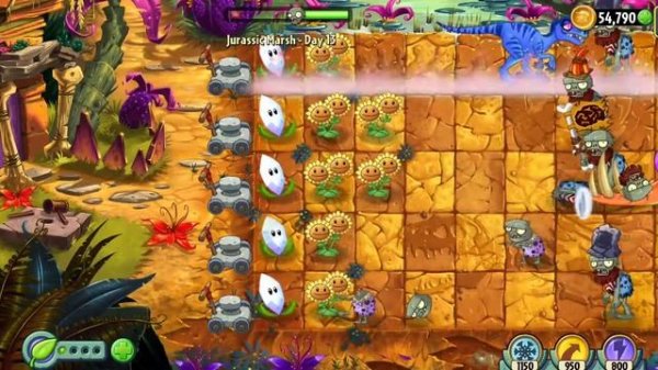 PvZ 2: Jurassic Marsh - Day 13 (2020)