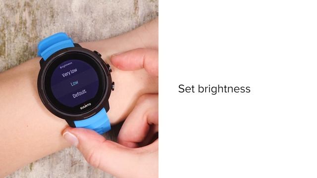 Suunto D5 - How to adjust the display brightness setting смотреть онлайн