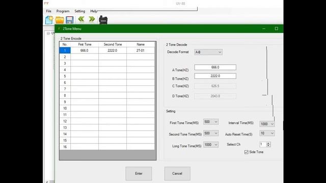 Programming TYT TH UV88 Chirp Vs TYT CPS
