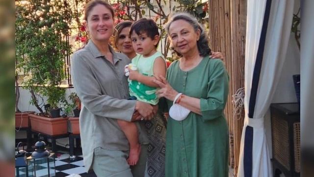 Jeh Ali Khan Enjoying a Day Out with Dadi Maa Sharmila Tagore and Mommy Kareena Kapoor смотреть онлайн