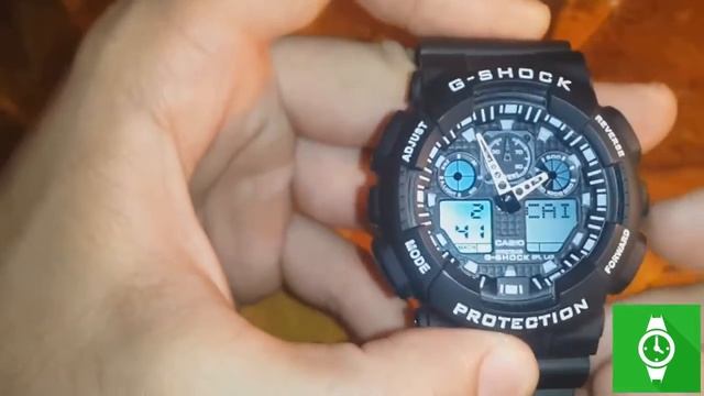 Настройка G-Shock GA-100