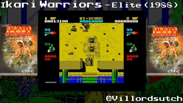 Ikari Warriors for the ZX Spectrom from Elite (1988) смотреть онлайн
