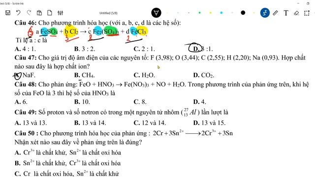 Hoá học 10 | Ôn tập học kì 1 | Thầy Tuấn Cao Bá Quát 2021 - 2022 смотреть онлайн