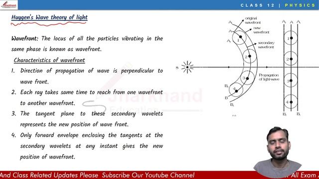 Wave Optics 01: Wavefront, Wavelets, Huygen Principle | Term 2 | JAC Board смотреть онлайн