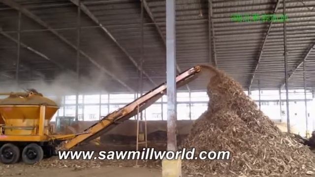 Large Wood Crusher Machine смотреть онлайн