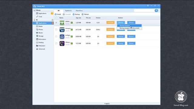 طريقة تثبيت التطبيقات واخذ نسخة احتياطية لها بواسطة برنامج iTools على الكمبيوتر смотреть онлайн