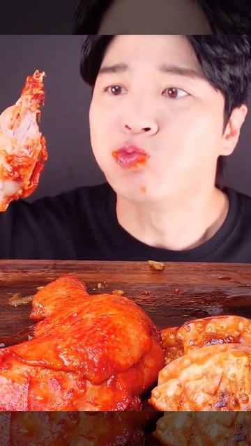 Best ASMR Ever with Satisfying Spicy Sauce [ Bee ASMR ] смотреть онлайн