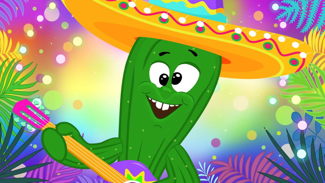 ВЕСЕЛЫЙ КАКТУС 🌵 Самый танцевальный мультфильм ✨ Школа кролика Бобо смотреть онлайн