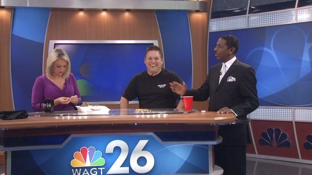 NBC 26 Today's Barclay Bishop tries fried chitlins for the first time смотреть онлайн