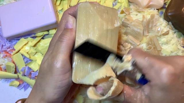 Asmr soap cutting/Satisfying video/Dry soap/Асмр резка мыла смотреть онлайн