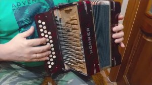 Hohner Русский строй на немецкой гармони Полная реставрация и настройка оцинкованные голоса