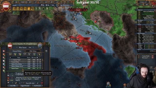 #22 | Damn Non-Catholics! Austria 1.30 [World Conquest] | EU4 смотреть онлайн