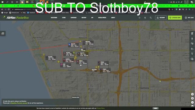 LAX AIRPORT LIVE (Radar) смотреть онлайн