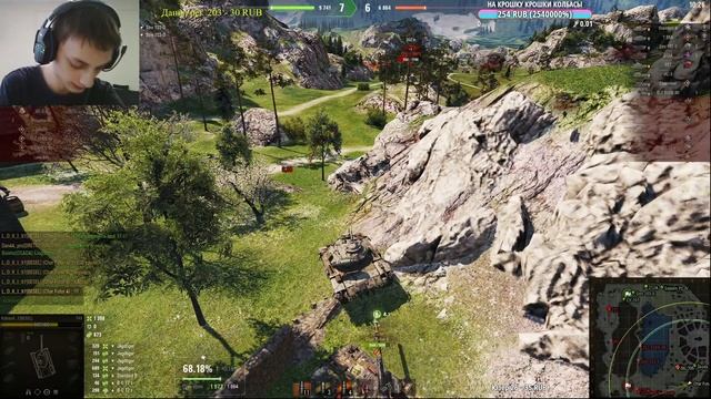 World of Tanks Приколы #211 (Мир Танков Баги Фейлы Смешные Моменты) Wot Танковая Нарезка Вот реплеи смотреть онлайн