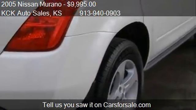 2005 Nissan Murano SL AWD - for sale in Kansas City , KS 66105 смотреть онлайн