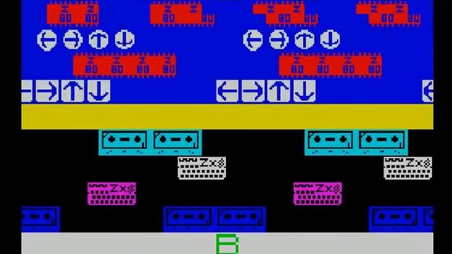 BASIC Frogger (ZX Spectrum) смотреть онлайн