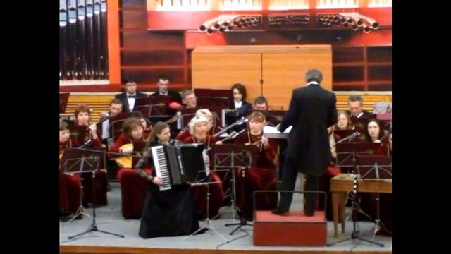 Анастасия Петроченко (аккордеон) "Очи чёрные" Концертные вариации Р.Вюртнера