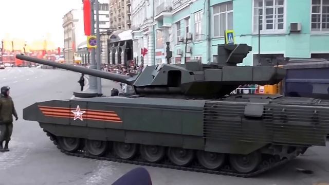 Танк Армата в Москве (Russian Tank Armata 2015)
