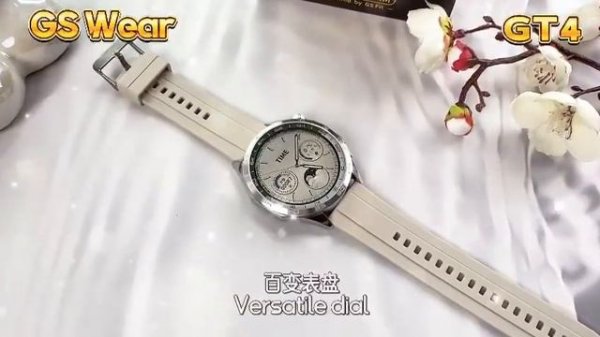 GS wear GT4 46mm new round watches custom dial multifunction ##mrsgroupllc #smartphone