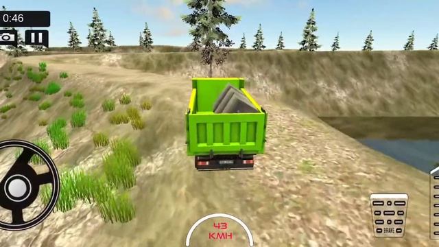 Dumper Truck Simulator 3D Game | Level 11 to 15 😃 | M.R GamePlay | смотреть онлайн