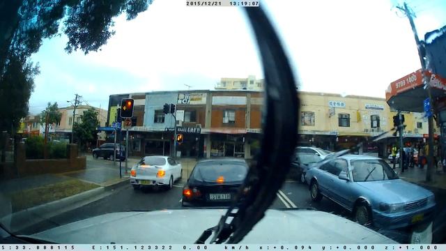 Red P plate Asian female driver rear ends other car смотреть онлайн