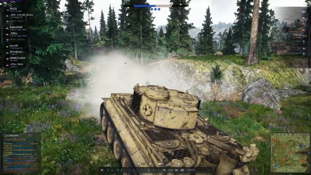 Warthunder patch 1.43: T-34 vs Tigers смотреть онлайн