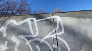 Graffiti day with Bober. | рисовал граффити, подошел мужик |