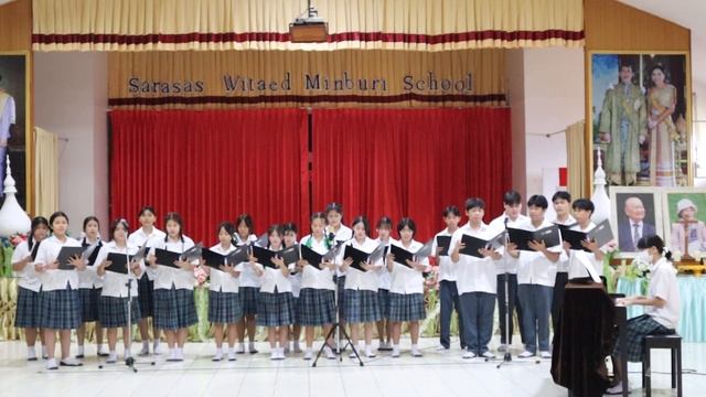 เพลงหนึ่งหยาดเพชรในร้อย SWM CHOIR โรงเรียนสารสาสน์วิเทศมีนบุรี смотреть онлайн