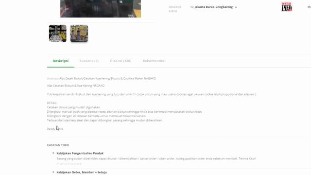 Review Cetakan Kue Kering / Cetakan Biskuit - Harga & Cara Penggunaannya | Dapur Sekilas Info смотреть онлайн