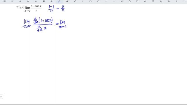 limit of (1-cosx)/x as x approaches 0 смотреть онлайн
