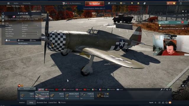 War Thunder / American Tank GRIND pt.4 смотреть онлайн