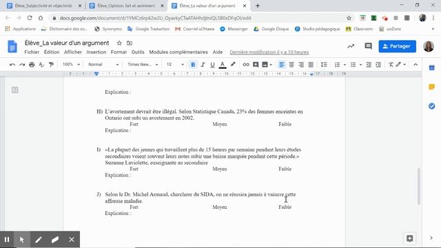 Mini-leçon_La valeur d'un argument смотреть онлайн