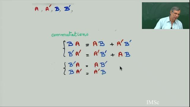 Chapter 2a :Quadratic algebra, Q-tableaux and planar automata смотреть онлайн