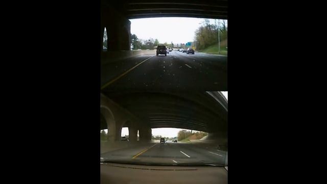 120 Degree angle vs 70 Degree angle Dash Cam comparison video by PomCam смотреть онлайн