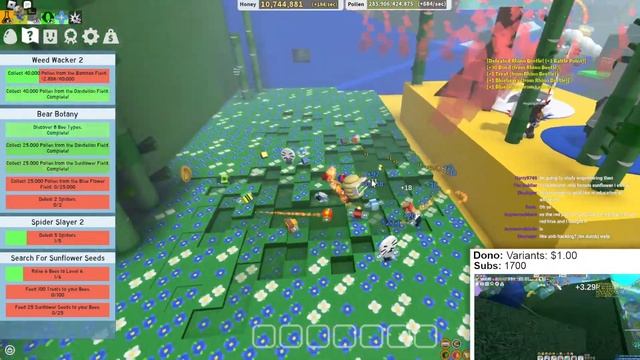 🔴GETTING BLUE BACKPACK! (Played by a Level 20 Blue Hive)! | Bee Swarm Simulator смотреть онлайн
