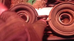 Замена подвесного подшипника Toyota Town Ace