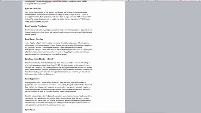 What are all the Epic Modules (EHR)? смотреть онлайн