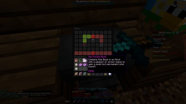 becoming the ultimate tank in hypixel skyblock... смотреть онлайн