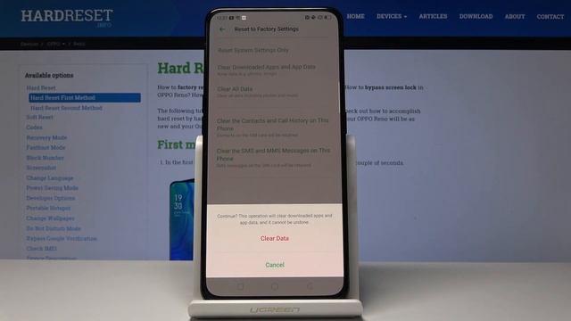 How to Clear Downloaded Apps in OPPO Reno - Reset App Data смотреть онлайн