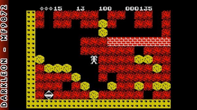 Sinclair Spectrum - Boulder Dash смотреть онлайн